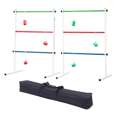 

Ktaxon Ladder Golf Ball Toss Game Set with 6 Balls Outdoor Backyard Lawn Toss Game