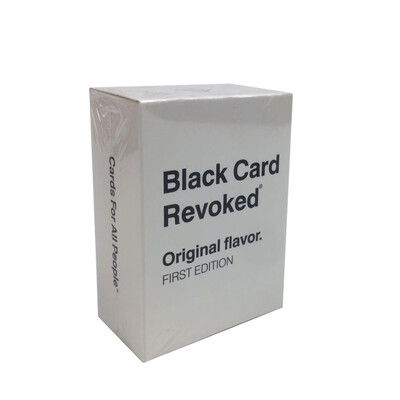 

Black Card Revoked Original Flavor Black Culture Party Board Game Family Entertainment Christmas Toy