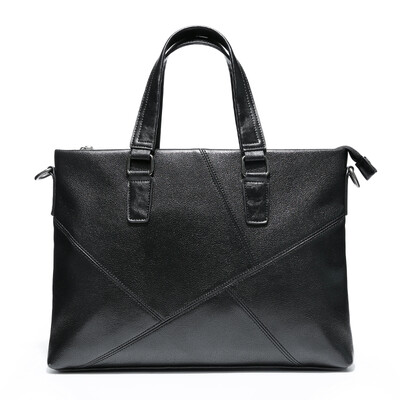 

Simple Mens Handbag Briefcase for Leisure Business Computer Document Bag Single Shoulder Bag Korean Office Bag Chao Mens Bag