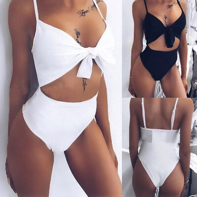 

Women&39s One Piece Bandage Bikini Push Up Monokini Swimsuit Bathing Suit Swimwear -XL