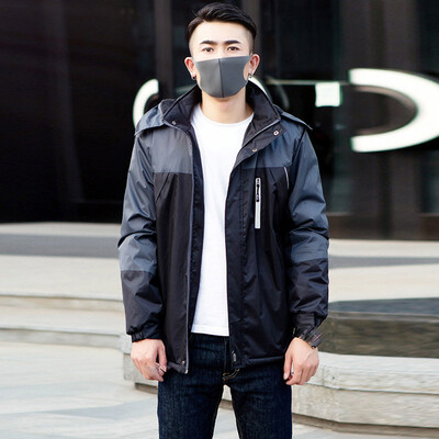 

Mens Warm Zipper Jacket Tops Casual Autumn Winter Plus Size Outdoor Sport Coats
