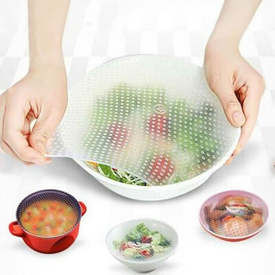 

Silicone Wrap Seal Vacuum Food Wrap Multifunctional Food Fresh Kitchen Tool
