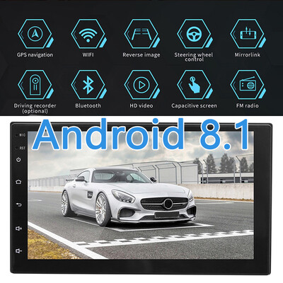 

Car radio player For Android 81 LCD screen 7 inch 1024600 17810260mm