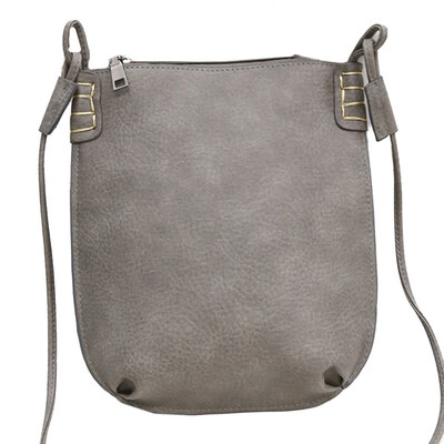 

Vintage Solid Color Womens Faux Leather Crossbody Bag Zipper Shoulder Pouch