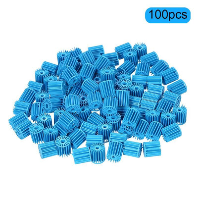 

100pcs 1516mm Bio Balls Aquarium Fish Tank Pond Filter Biological Filtration Media Blue