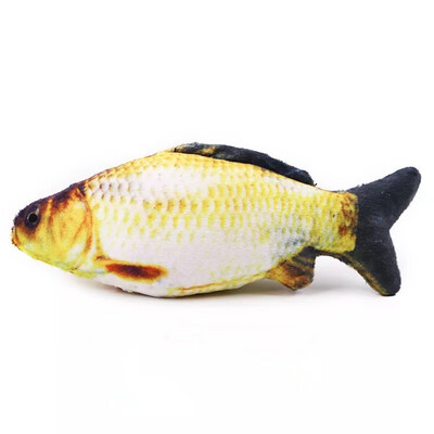 

Fish Catnip Toys Cat Toys Simulation Plush Fish Shape Toy Doll Interactive Pets
