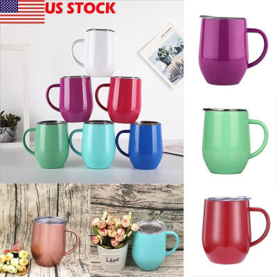 

Coffee Mug Double Wall Stainless Steel Cup Travel Tea Insulated Tumbler Thermos