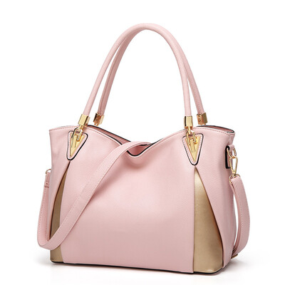 

Tailored Women Large Capacity Simple All-purpose Fashion Soft Leather Shoulder Bag Totes