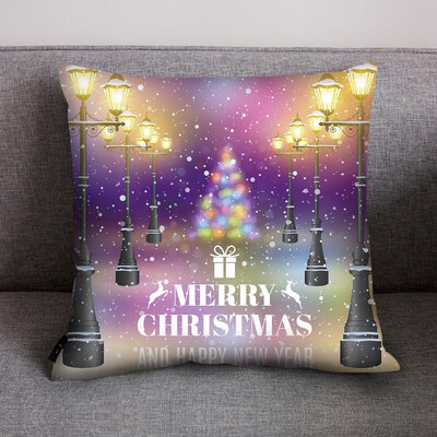 

〖Follure〗Print Pillow Case Polyester Sofa Car Cushion Cover Home Decor