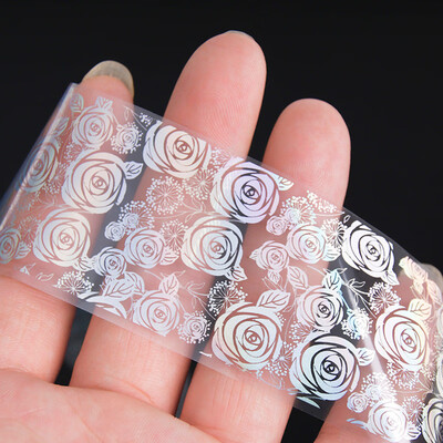 

Toponeto 1 Roll Design Nail Art Foil Stickers Transfer Decal Tips Manicure