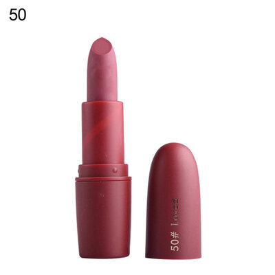 

Women Long Lasting Matte Effect Bullet Shape Lipstick Beauty Cosmetic Make Up