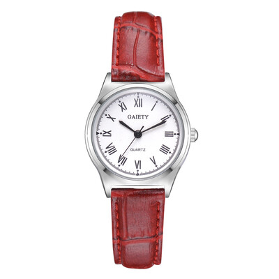 

Korean fashion Roman digital high-grade quartz watch fashion casual high quality PU belt ladies watch