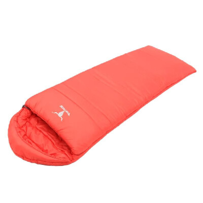 

Outdoor Camping Lightweight Hollow Fiber Double Layers Adult Sleeping Bag Envelope Style