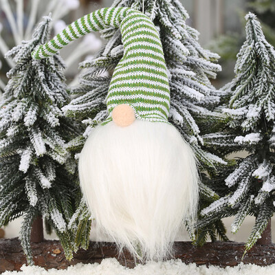 

Siaonvr Forest Faceless Doll Glow Pendant Hanging Ornaments Christmas Decoration