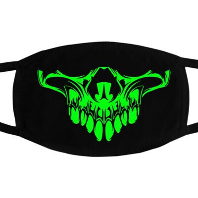 

Festival Skull Masks Skeleton PM25 Dustproof Skull Half Face Mask Multi Use Autumn Winter Luminous Accessories Mask For Adult