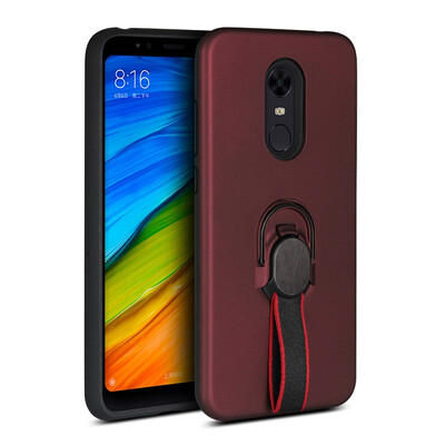 

Magnetic Car Mount Case Xiaomi Redmi 5 5 Plus Finger Ring Holder Case Redmi 5 Plus 5plus Hybrid Silicone TPU Cover Hard Case