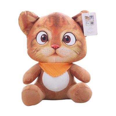 

Cute Short Plush Cat Toys Lovely Stuffed Animal Kids Cartoon Cat Doll Gift