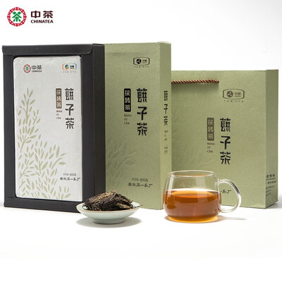

Zhongcha Brand Hunan Anhua Black Tea Fujian Brick Tea Jinhua Black Tea&Ginger Tea 800g