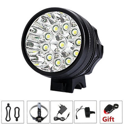 

11T6 Bike Flashlight Headlamp 11xCree XML-T6 LED Bicycle Light Cycling Helmet Lamp