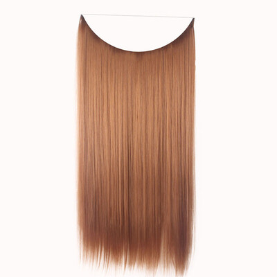 

Gobestart Fashion Thick Clip in Hair extensions Straight Curls Full Head Hairpiece Clip