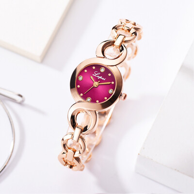 

RM Fashion Casual Four-Scale Diamond Dial Buckle Strap Ladies Quartz Watch
