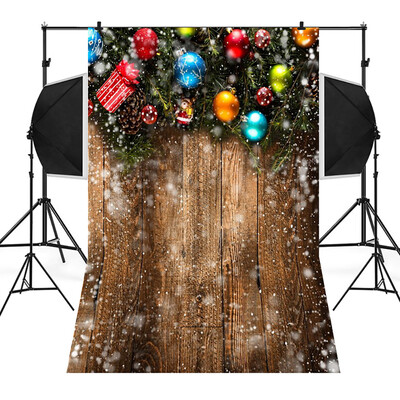 

〖Follure〗Christmas Backdrops Snow Vinyl 3x5FT Background Photography Studio