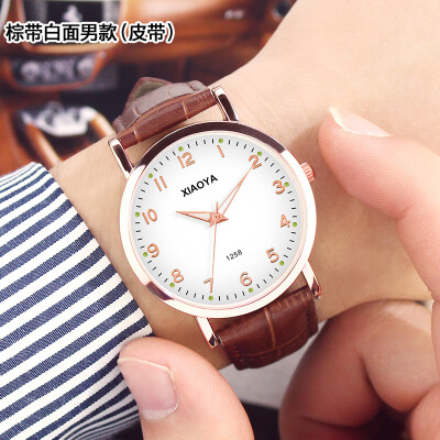 

Ladies watches women ins academic students Korean version of simple atmospheric trend waterproof students Mori couples mens watch