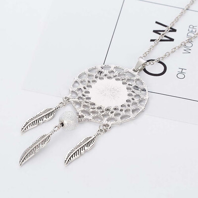 

Trendy Style Dream catcher Pendant Mandala Necklace Yoga Pendant Jewelry Dream Catcher Necklace