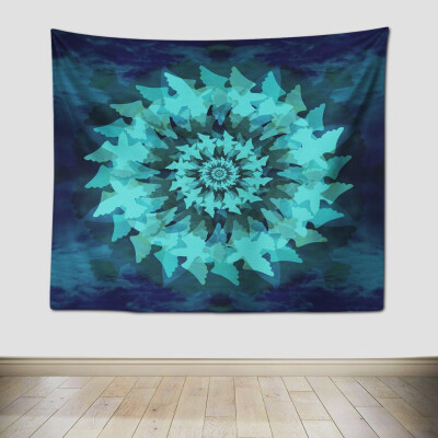 

Toponeto Print Peach Skin Velvet Print Tapestry Blanket Towel Yoga Mat