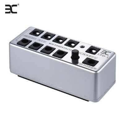 

ENO EPD-1 Guitar Effect Mini Power Supply Station Distributor 9 Isolated DC Outputs for 9V 12-18V Guitar Effects with Power Cables