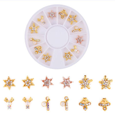 

Charm Crystals Rhinestones Hollow Out Glitter Stickers Nail Art Decoration
