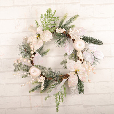 

〖Follure〗Christmas Balls Wreath Door Wall Garden Ornament Garland Home Wedding Deco
