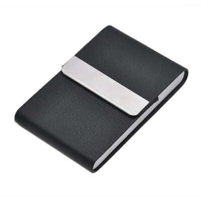 

Leather Metal Classical Tobacco Holder Mini Portable Box Smoking Storage Box Cigarette Container Case