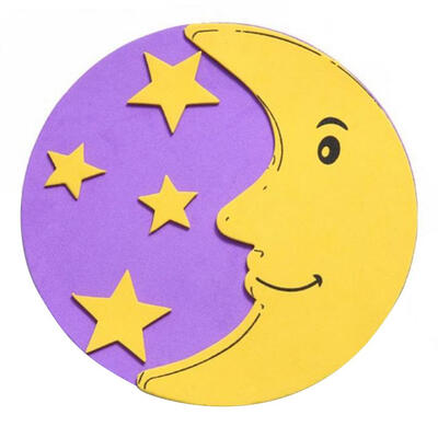 

Greensen Star Moon Hand Sun Fish Cartoon Wall Stickers Backdrop Wall Decoration Cartoon Wall StickerWall Sticker