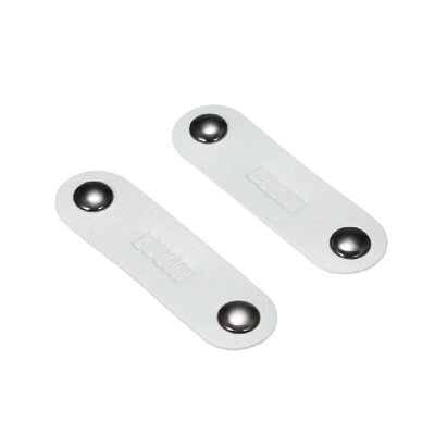

BUBM LXDC-2P-02 Personalized Headset Magnetic Button Circular Cable Management 2PCS White