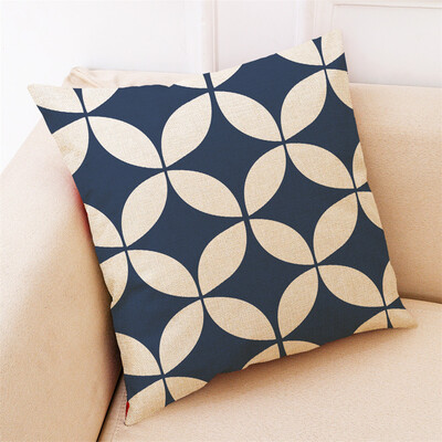 

〖Follure〗Home Decor Cushion Cover Dark Blue Style Throw Pillowcase Pillow Covers For Car