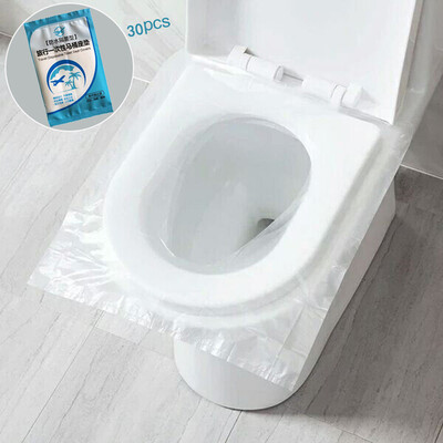 

Siaonvr 30pcs Toilet Disposable Sticker Toilet Seat Cover Business Travel Stool