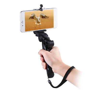 

Mini Tripod Stand Support Holder Hand Grip Stabilizer with Smartphone Clip Bracket for iPhone 7 Plus766 Plus6s for Samsung G
