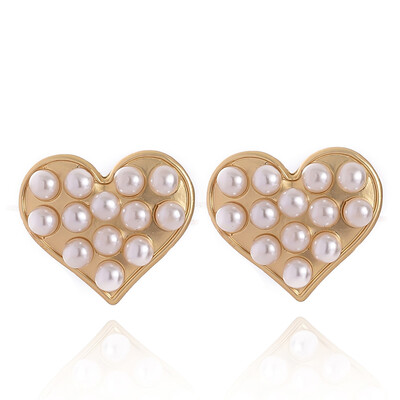 

Fashion Geometric Pearl Ball Small Earrings For Women Jewelry Accessories