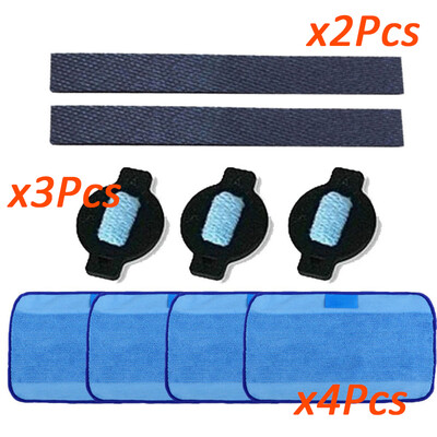 

Replacement Mopping Cloth Water Wick Cap Wheel Tire For IRobot Braava 390T 390