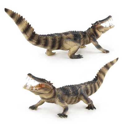 

Tailored Educational Science Crocodile Animal Model Ornament Figurine Toy For Kids Gift