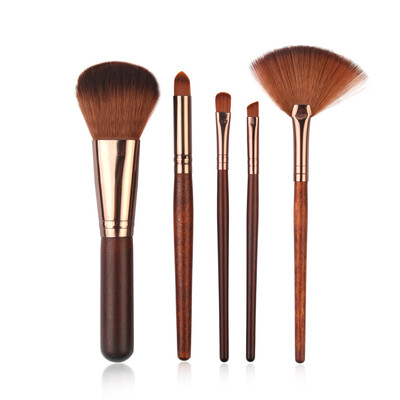 

Toponeto 5pcs Cosmetic Makeup Brush Blusher Eye Shadow Brushes Set Kit