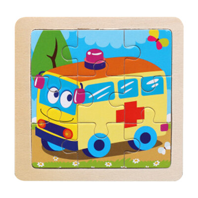 

Tailored Wooden Animal Puzzle Educational Developmental Baby Kids Training Toy
