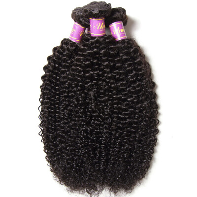 

UNice 8A Unprocessed Virign Malaysian Human Hair 3 Bundles Curly 2-day delivery