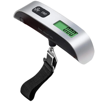 

50kg10g Mini Portable Hanging Electronic Digital Travel Suitcase Luggage Weighing Scales with LCD Display