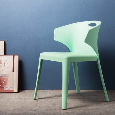 

QUWEIXIONG Plastic chair 4 handles home fashion simple 11833