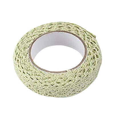 

Cartoon Fabric Lace Tape Colorful Self Adhesive Border Band DIY Xmas Wedding Party Gift Ornament