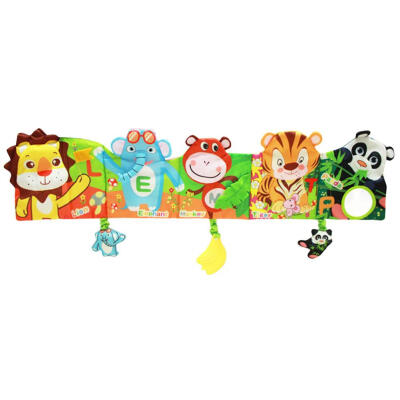 

Farm Cartoon Lion Cloth Book Rattle Infant Stroller Bed Crib Safety Bumpers