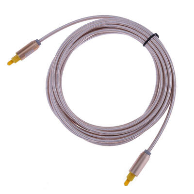 

Weave 1m 2m 3m 5m OD40 Digital Optical Audio Toslink Cable