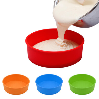 

Gobestart New Round Silicone Cake Mold Baking Mold Mold Baking Silicone Baking Mold